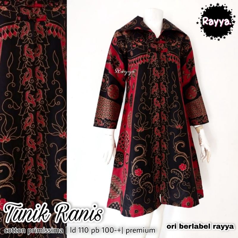 tunik ranis batik solo tunik batik