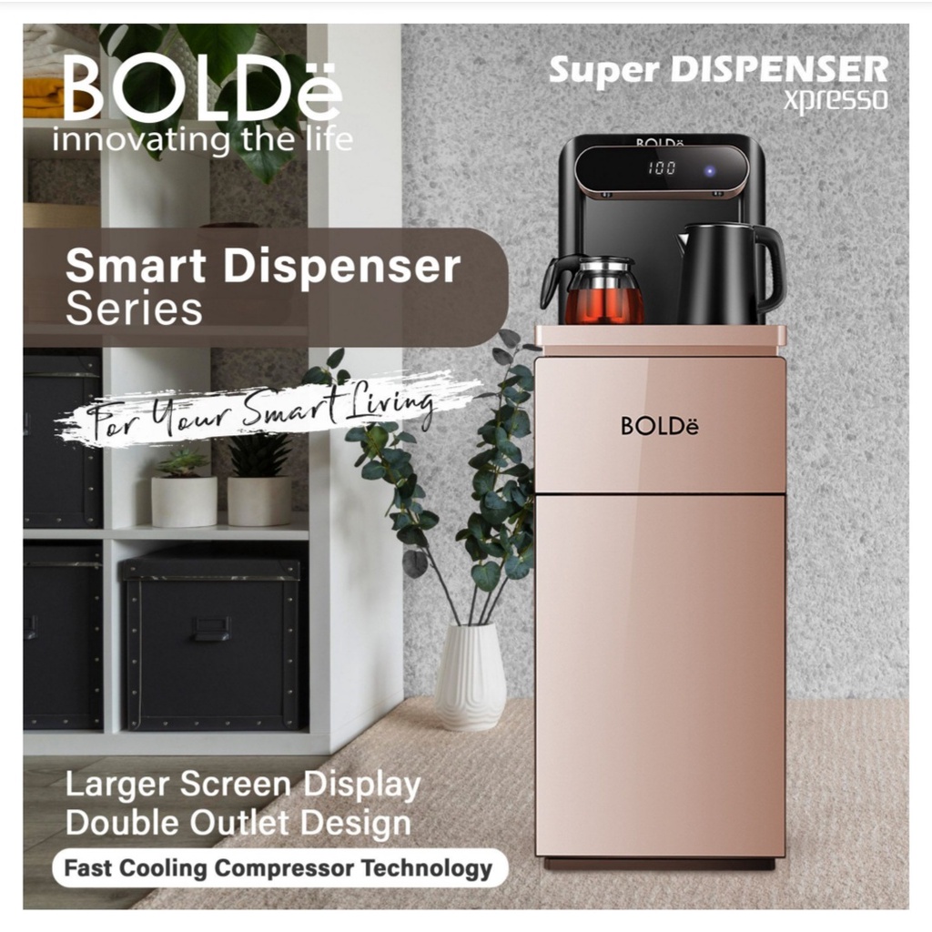 Bolde Super Dispenser Xpresso Galon Bawah Smart Dispenser