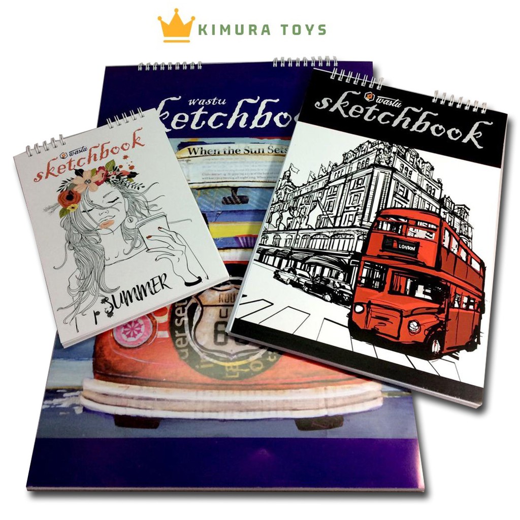 

Sketchbook Ring Wastu Ukuran A5 A4 Dan A3 Buku Gambar
