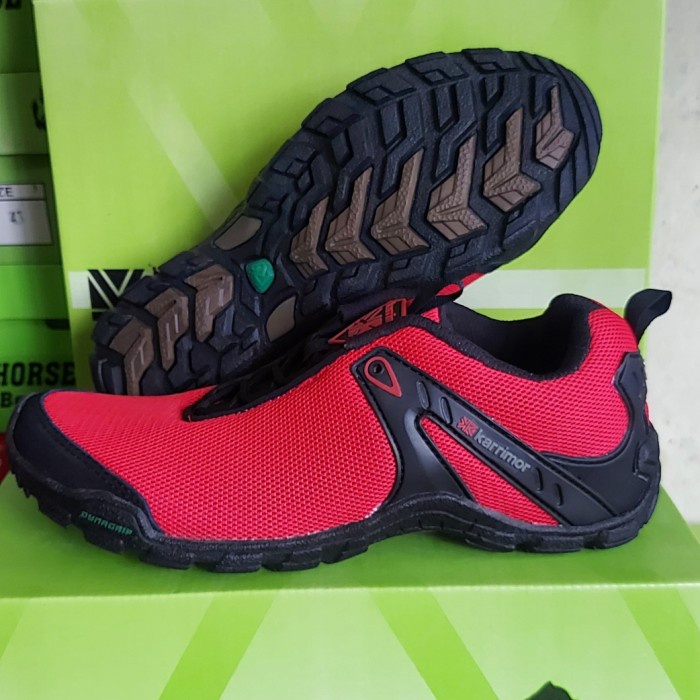 sepatu gunung pria. sepatu sepeda mtb outdoor. sepatu karrimor low - 39