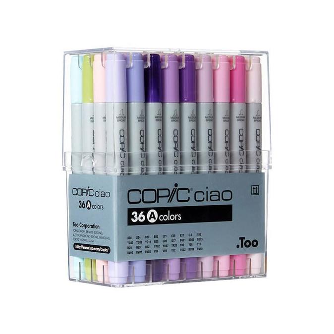 

(BISA COD) Copic Ciao Marker Set 36 - A 36A Coloring Spidol Warna TERMURAH Kode 1307