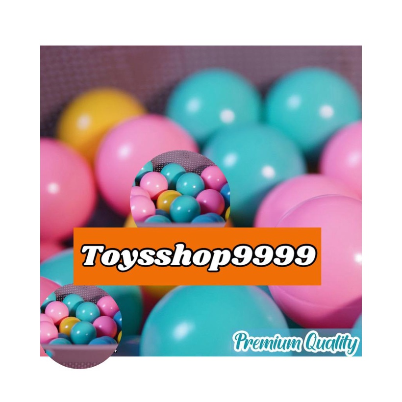 AQUATIC MANDI BOLA mandi bola warna PASTEL PREMIUM isi 50 pcs SNI - mandi bola warna  -  mandi bola 