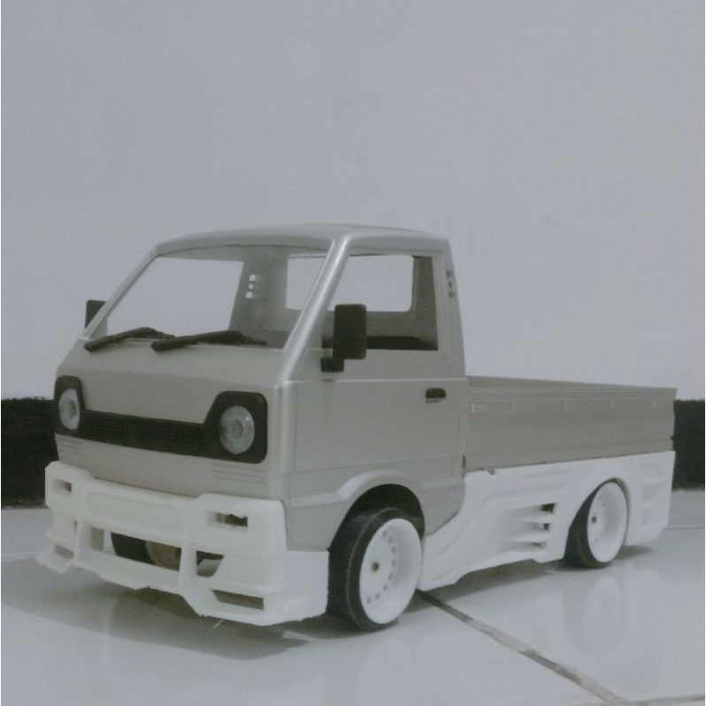 bodikit wpl d12 suzuki carry - wide mode