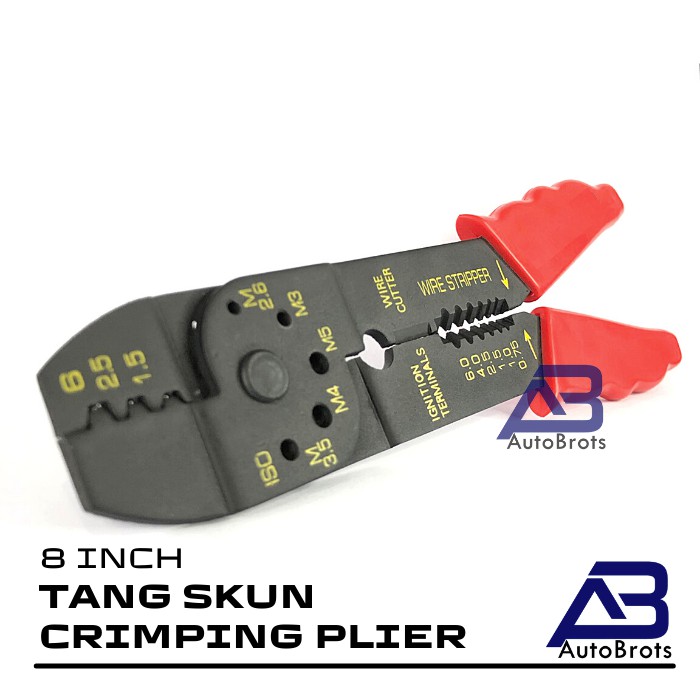 Sonjack Tang Crimping Press Skun 6mm-0,75mm OPT / 4 Way Crimping Tool