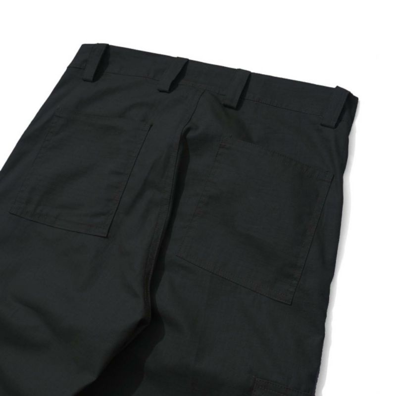 Long Pants Cargo - Celana Cargo Panjang Unisex  DRT - Hitam