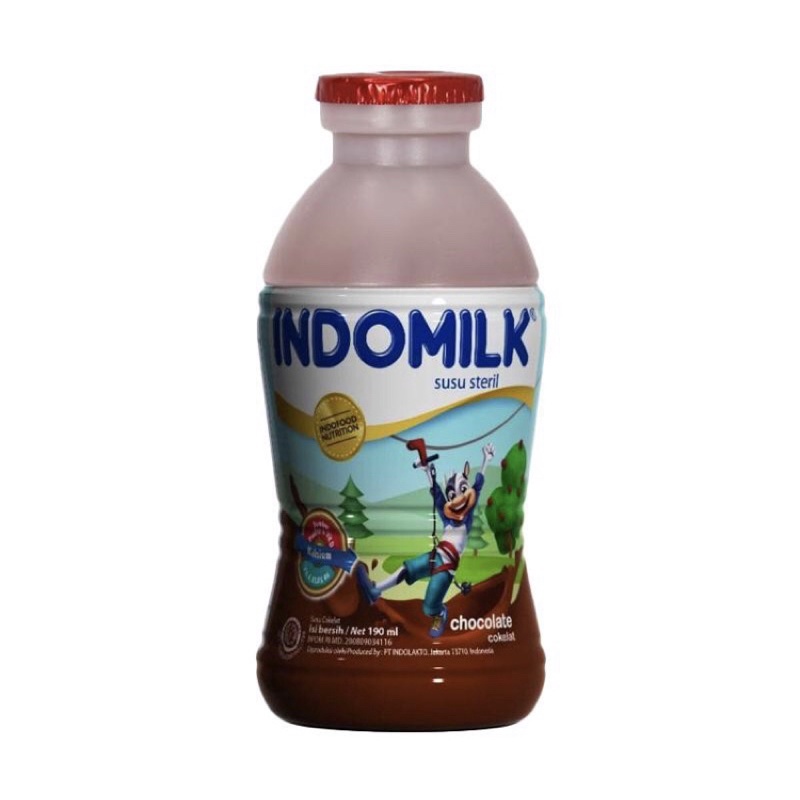 

Susu Indomilk Botol 190ml coklat (ecer)