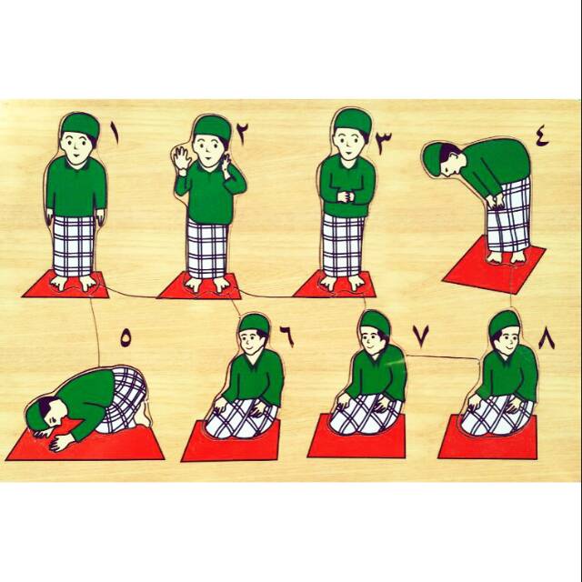 Jual Puzzle Gerakan Sholat Shopee Indonesia