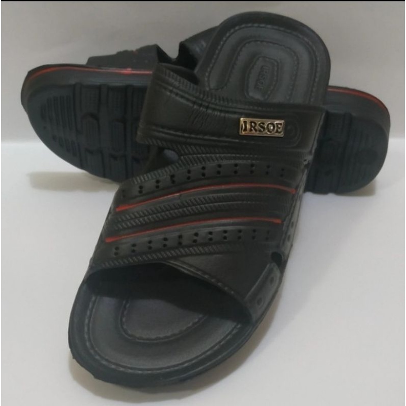 Sandal Pria Murah S40-44 Irsoe Selop Karet Jumbo Sendal Selop Pria