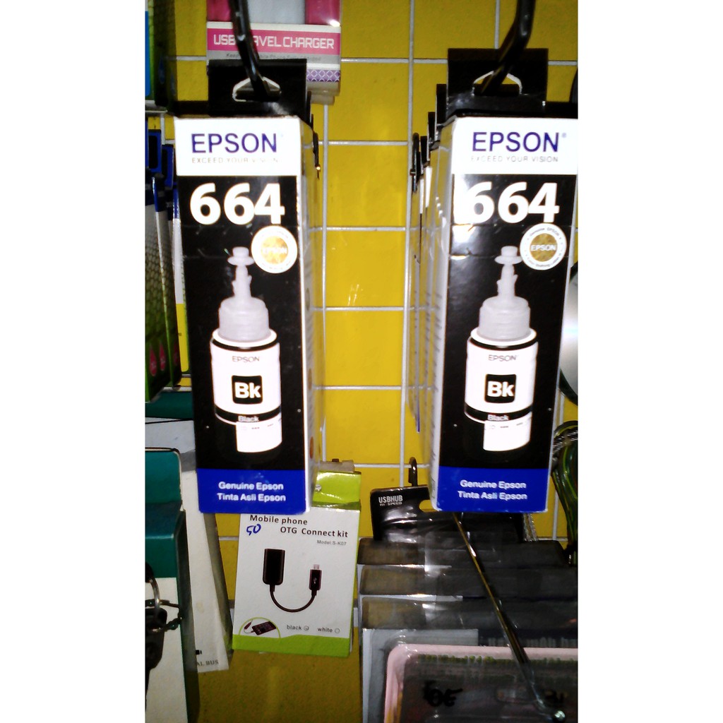 TINTA EPSON Black L100 L200 L300 L120 L210 L210 L110 L310 L220 L350 L355  L380 L385 L550 L455 L1300