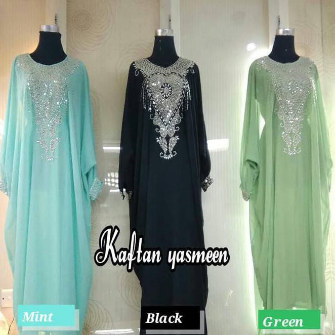 TL9B KAFTAN YASMINE CAMPUR WARNA ALNK