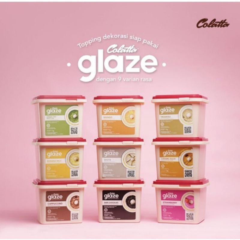 

COLATTA GLAZE 1KG ALL VARIAN RASA