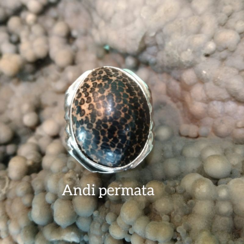 Cincin akik kayu liwung