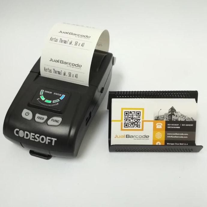 

KERTAS PRINTER BLUETOOTH 58 X 40 - KERTAS STRUK THERMAL MOBILE PRINTER KODE 508