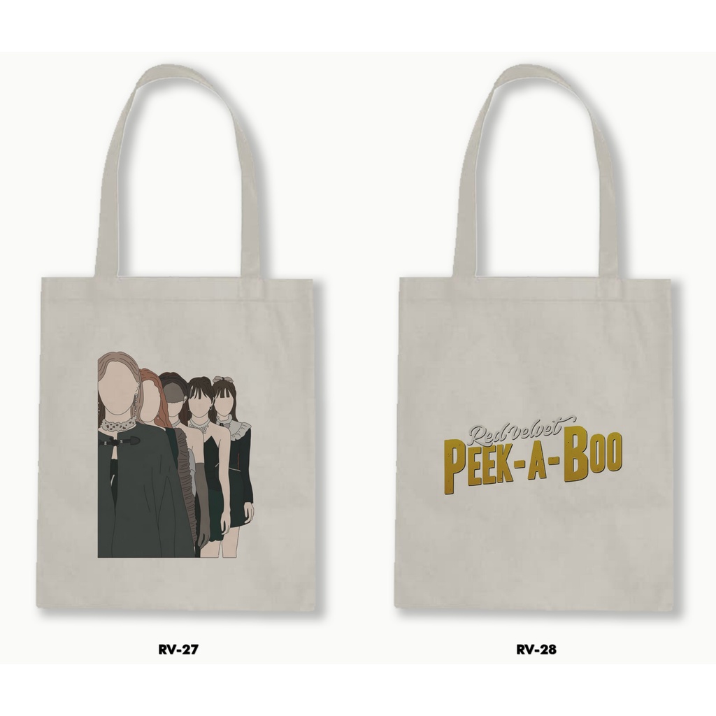 TOTE BAG BLACU - RED VELVET 2