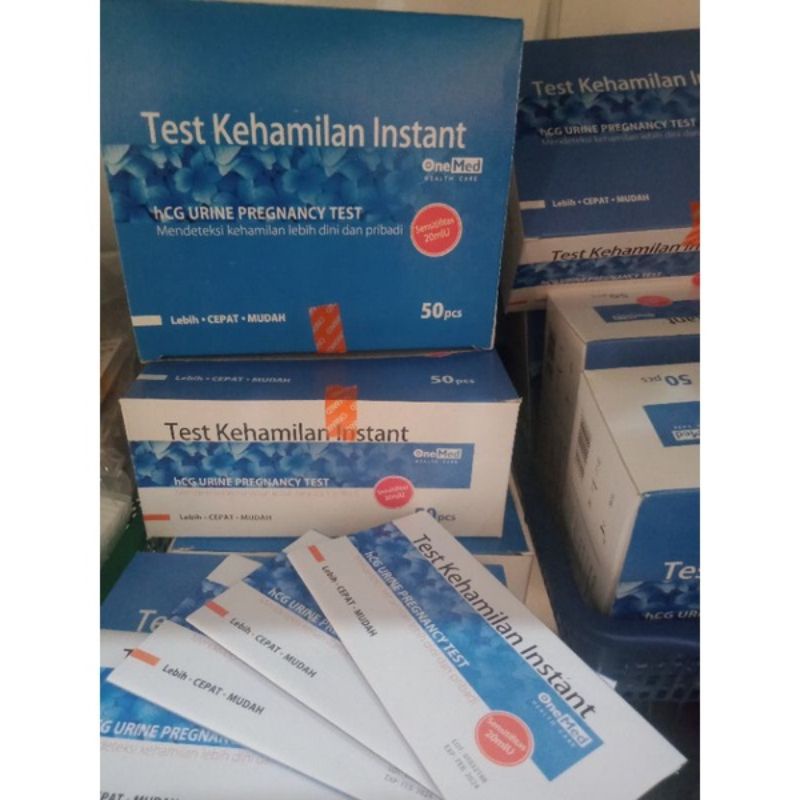 Tes Kehamilan Positif Garis Dua / Test Pack Hamil Onemed / Tes Kehamilan Medan