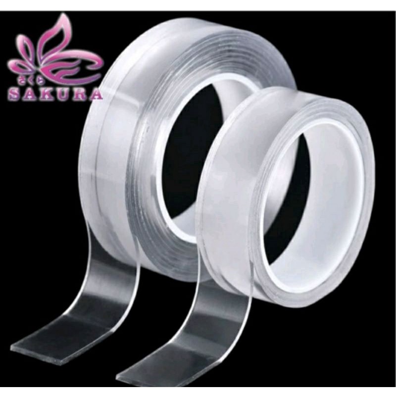 Nano Double Tape Bening Transparan  Nano DoubleTahan Air