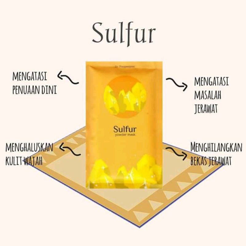 masker poupeepou sulfur