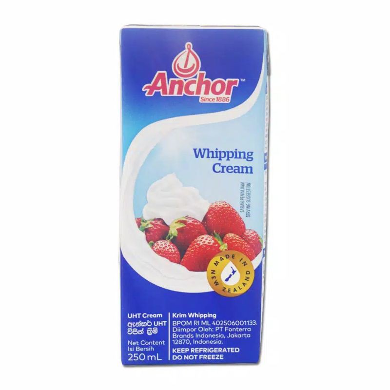 

ANCHOR WHIPPING CREAM 250 ML