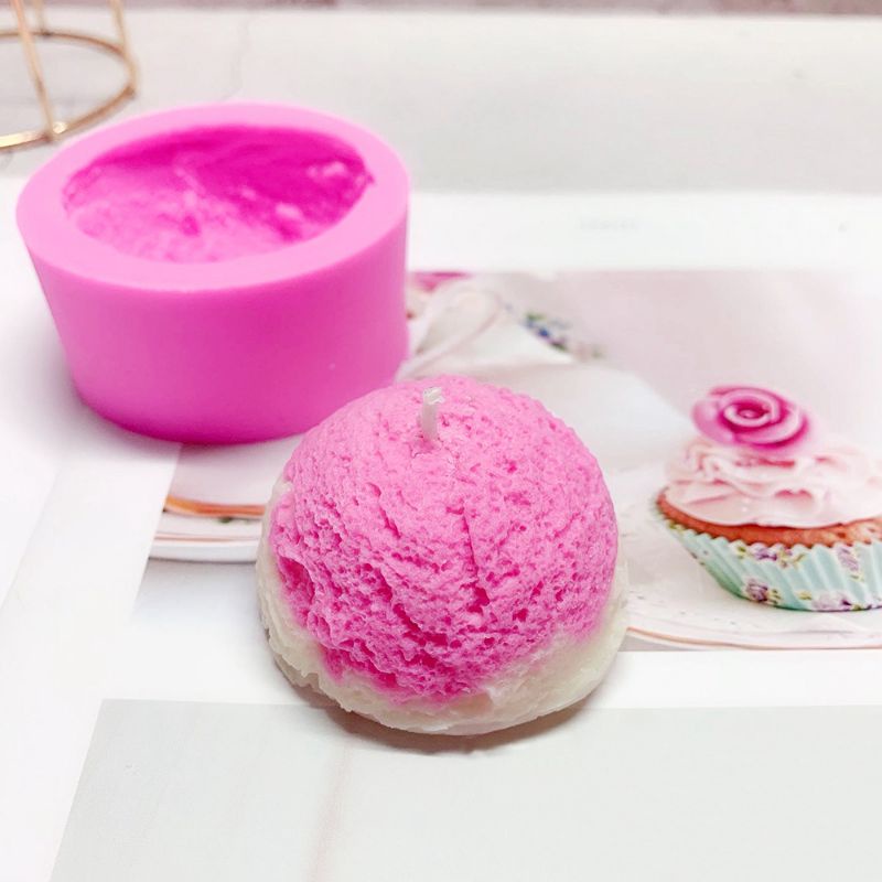 Cetakan bentuk ice cream /ice cream silicone mold