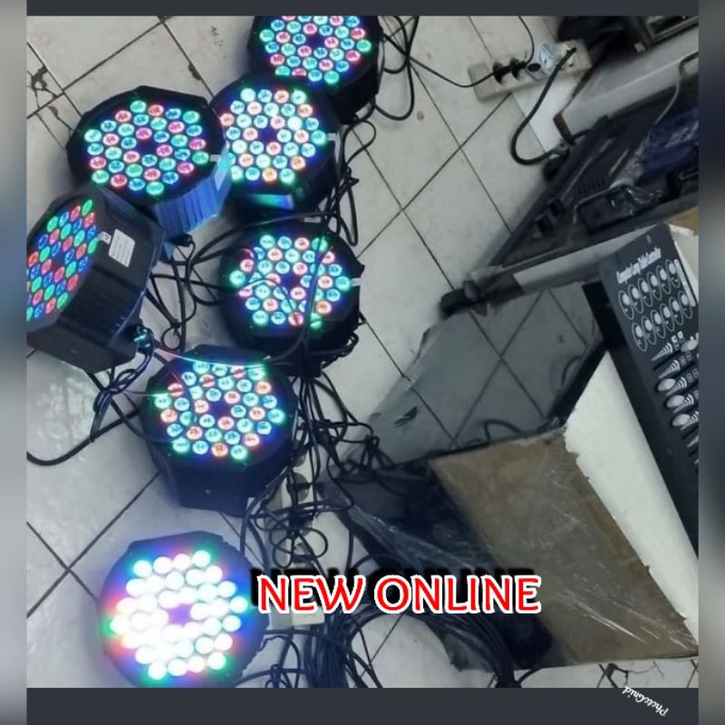 LAMPU PARLED 36 LED RGB REDSUN