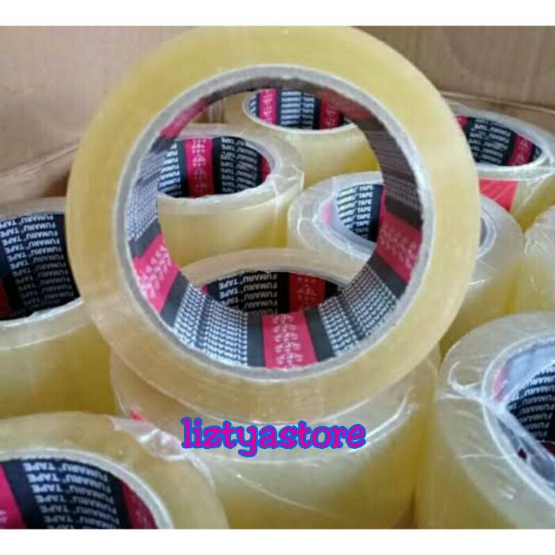 Lakban bening 48mm x 90 yard