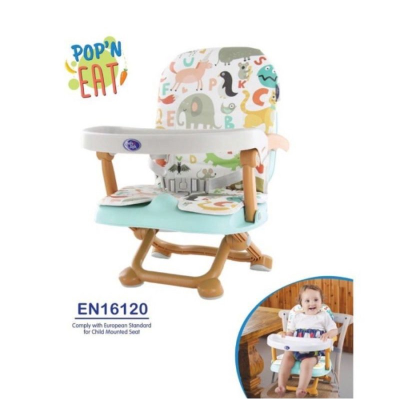 Baby Safe Pop'N Eat Booster Chair/Kursi Makan Bayi Anak Baby Safe