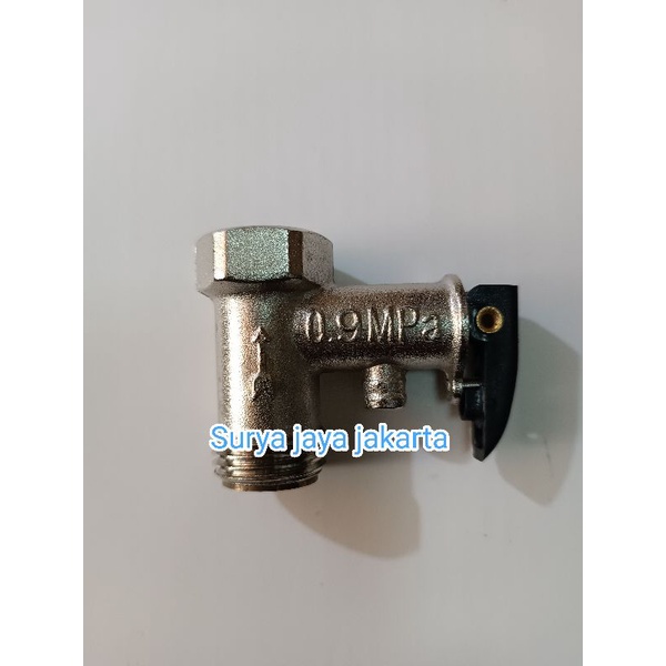 Jual PROMO Safety valve water heater listrik 10 liter 100 liter