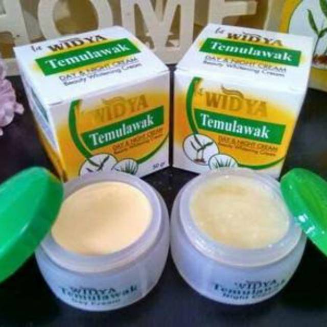 NF CREAM TEMULAWAK WIDYA  DAY &  NIGHT CREAM POT PUTIH  BPOM / CREAM WAJAH