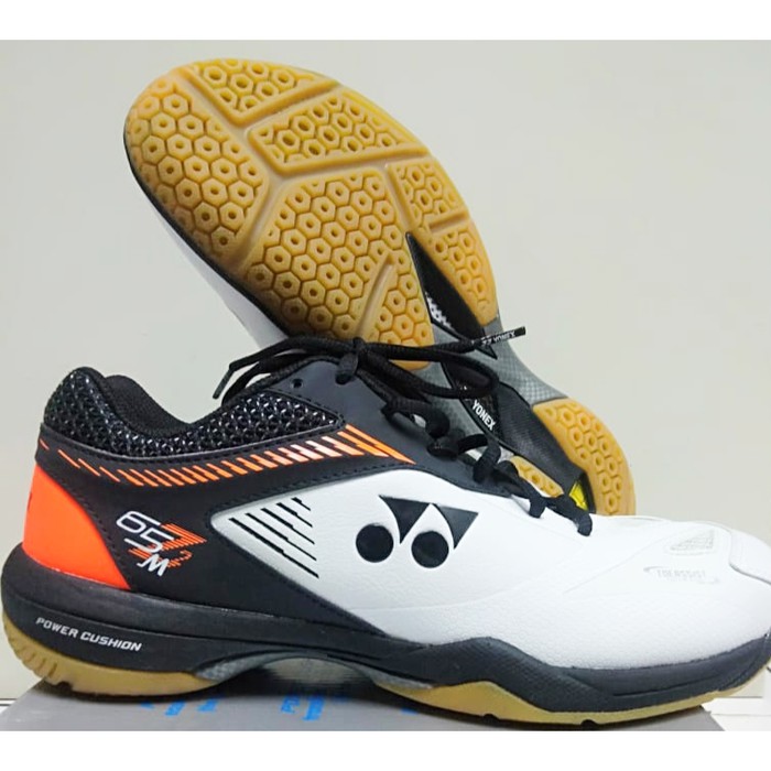 Sepatu Badminton Yonex SHB Power Cushion 65Z2 65 Z2 Men wide - Putih