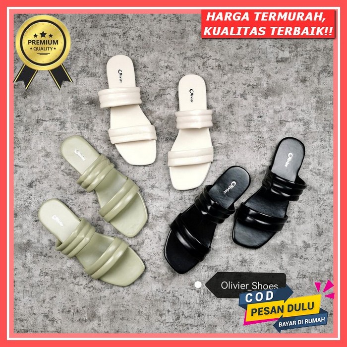 Sandal Teplek Wanita Kekinian Sendal Kondangan Wanita Sandal Pesta Cewek Korean Style Teplak Perempu