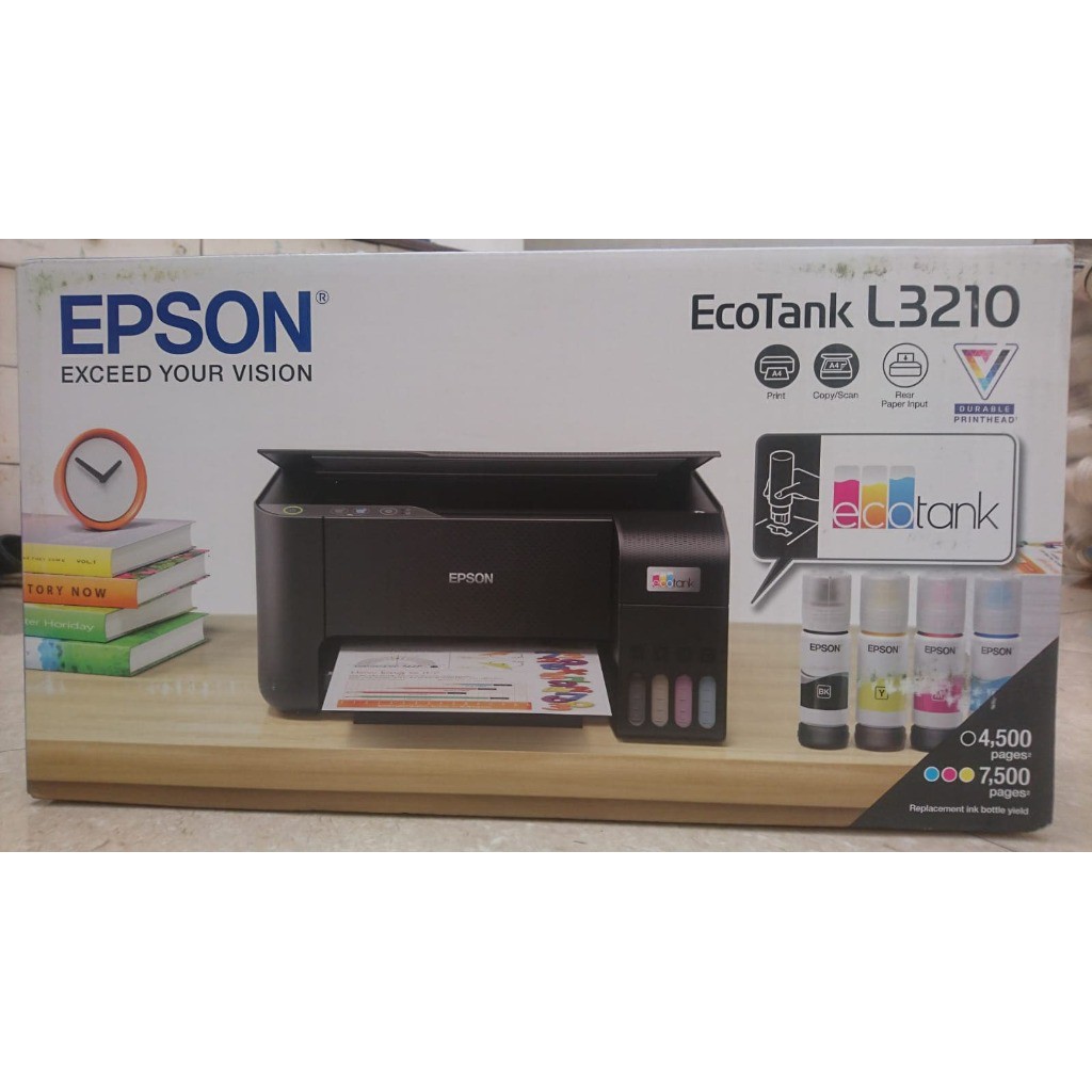 Printer EPSON L3210 Ink Tank Print-Scan-Copy A4 Garansi Resmi