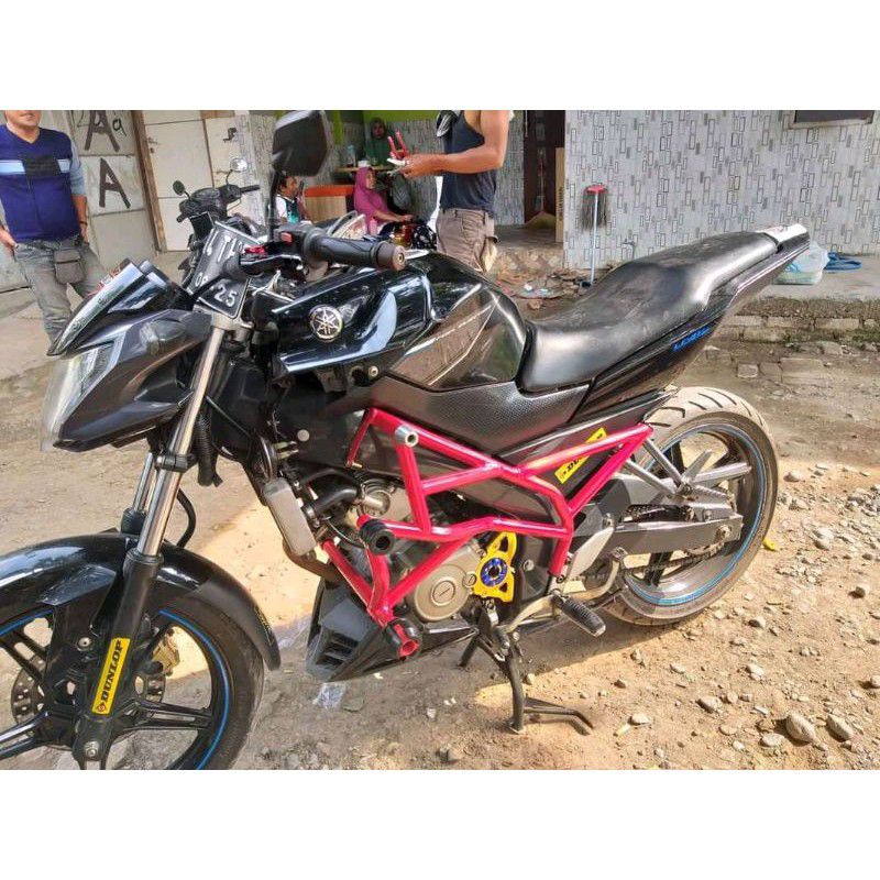 crashbar/tubular vixion tumpuk lancip old,new full adventure
