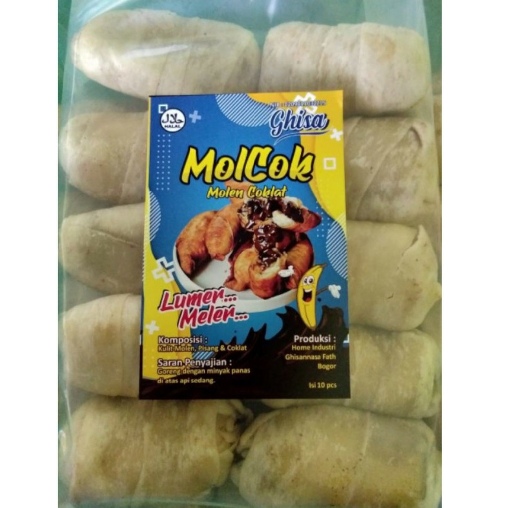 

(DUSSAN) Ghisa Molcok Molen Coklat isi 10 pcs Lumer (50BUNGKUS)