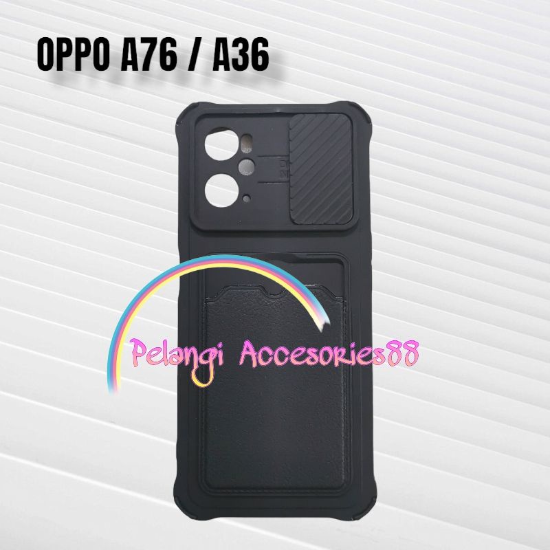 CASE OPPO A76 4G / A36 / A96 4G / REALME 9i  SOFTCASE SLEDING WARNA WARNI