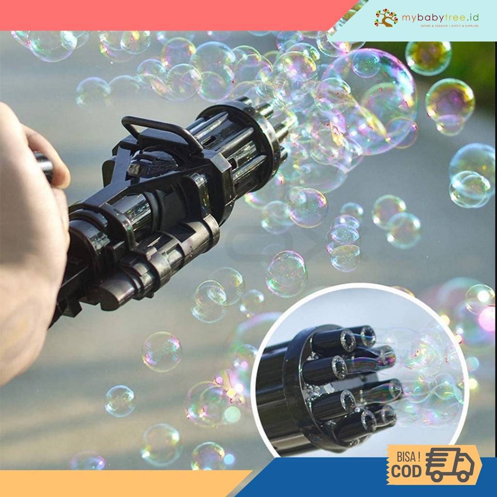 MAINAN ANAK BUBBLE BLOWER BUBBLE GUN MAINAN ANAK MURAH