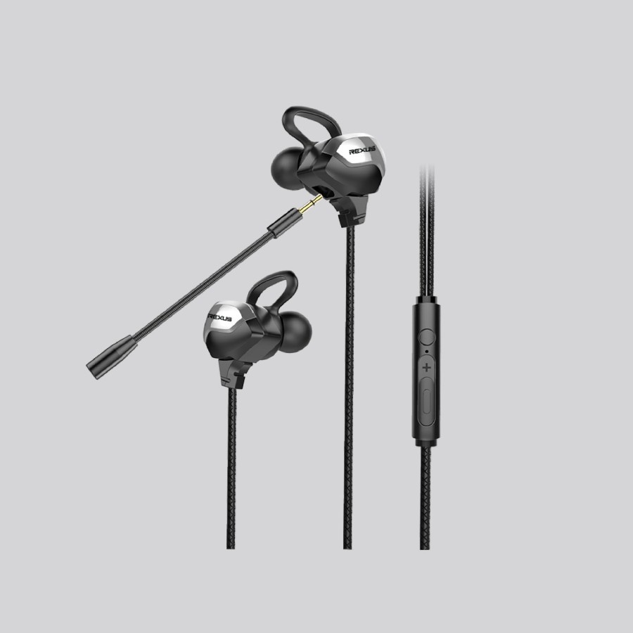Earphone REXUS Gaming +Mic ME6