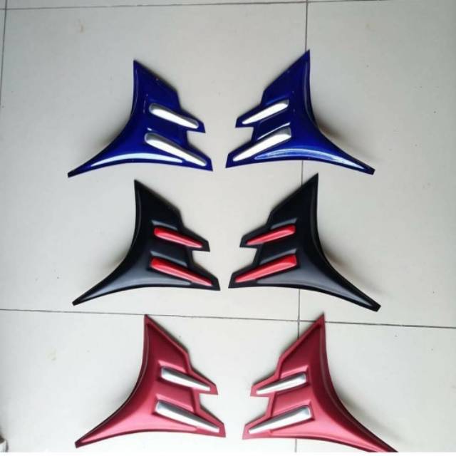 COVER FEARING YAMAHA R15 NEW V3 TUTUP FEARING PINGGIR YAMAHA ALL NEW R15  VVA LED BAHAN ABS PLASTIK