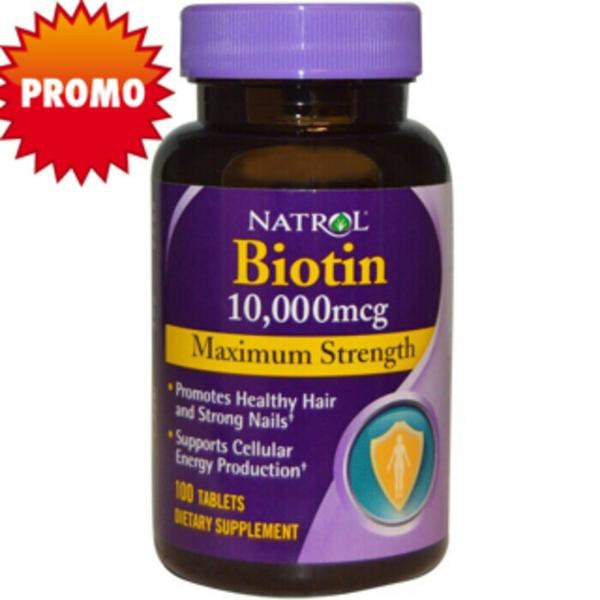 NATROL BIOTIN 10000 MCG