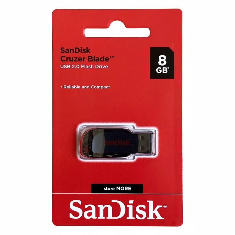 USB Flashdisk Sandisk Cruzer Blade 8GB Original