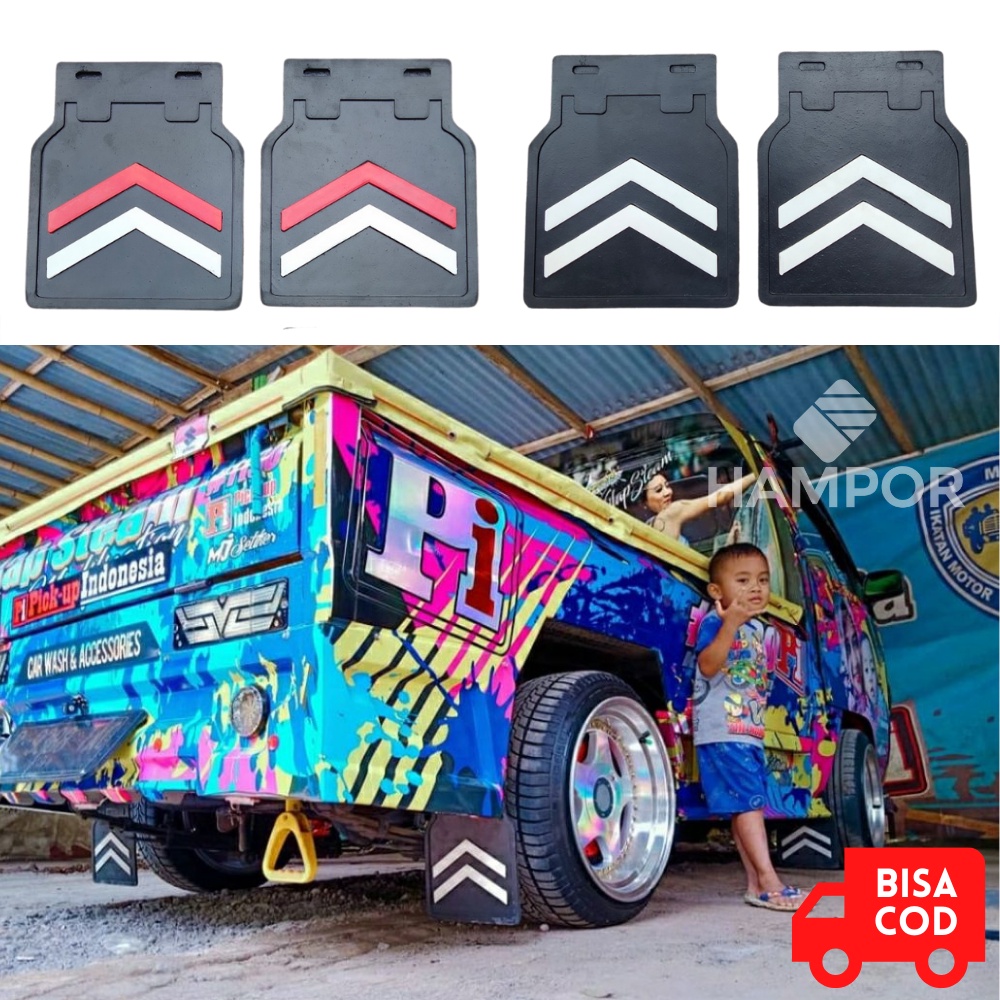 Karpet Lumpur Mobil Mudguard Ceceret Mobil Universal Pick Up Suzuki Futura SS Carry Grandmax L300 Un