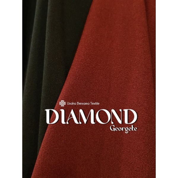 Bahan Kain | Bahan Kain Meteran | BAHAN HIJAB DIAMOND PREMIUM QUALITY