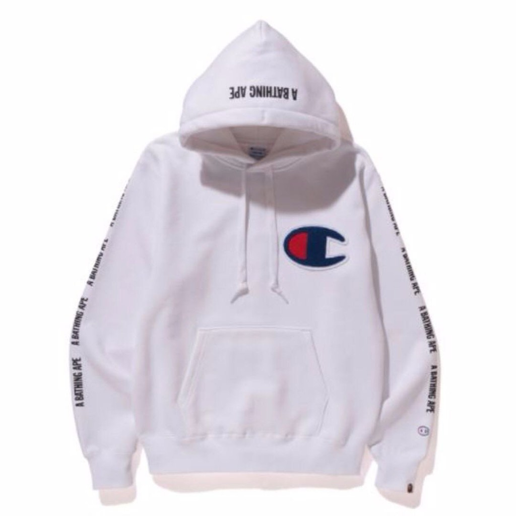 bape champion sweatshirt