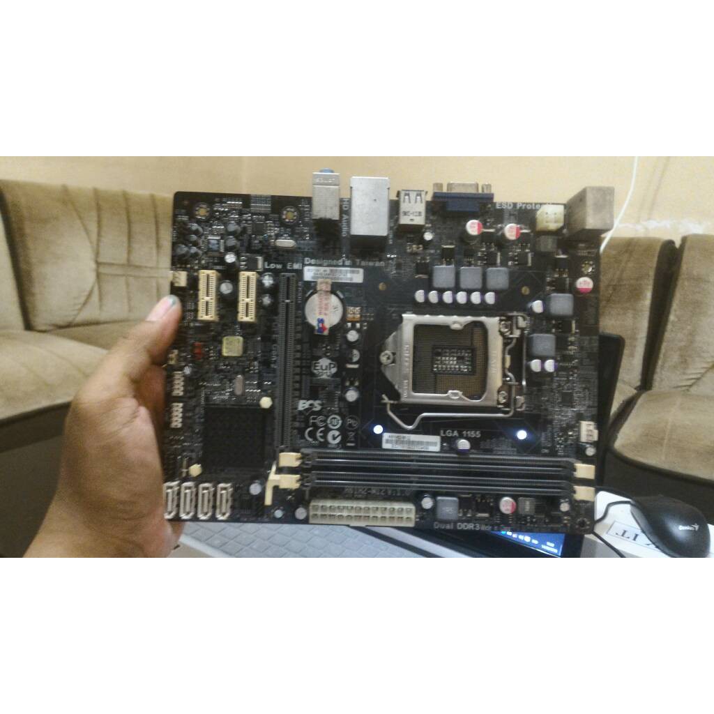 ECS H61H2-M12 Intel H61 Socket 1155 Motherboard