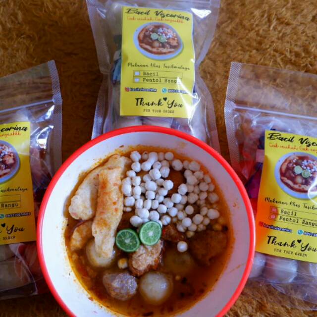 

Baso Tulang Rangu SPESIAL-Kuah Instan-Bacil Viscorina-Khas Tasik