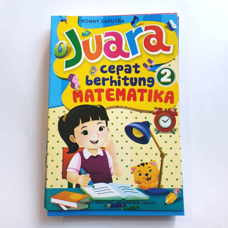 Buku TK JUARA CEPAT BERHITUNG MATEMATIKA 1A/1B(Per jilid/paket)