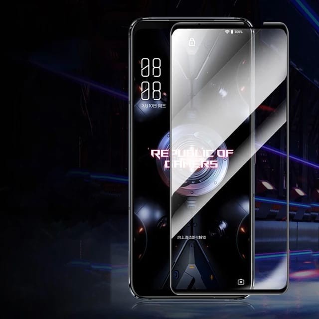 Asus ROG Phone 9 FE 9 PRO EDITION 8 7 6 5 5S PRO Tempered Glass Full Cover Full Lem