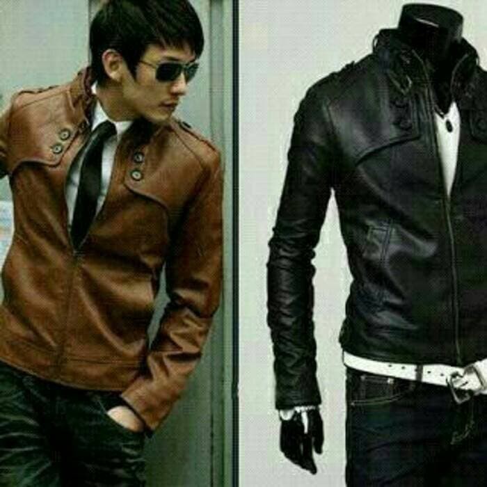 jaket kulit korea