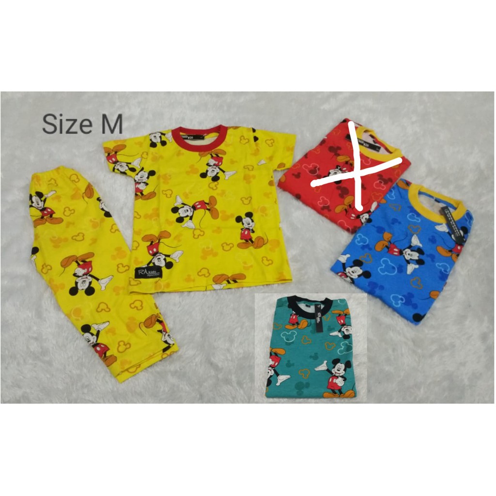 Setelan / Baju Anak Soft Katun 24s Murah by RA Kids Original