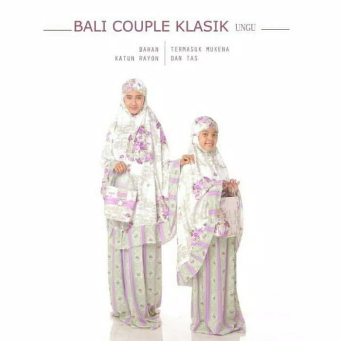 MUKENA KATUN RAYON COUPLE IBU DAN ANAK
