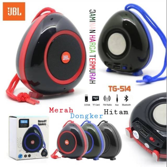 JBL Speaker ORIGINAL /Speaker wireless bluetooth/JBL TG514 TG - 514 stereo